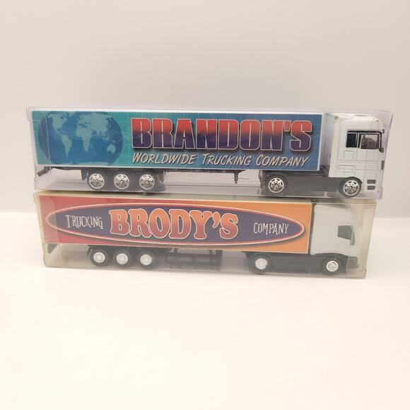 Swibco Trucking Company Toy Semi Truck Set of 10 New in package - Picture 3 of 13
